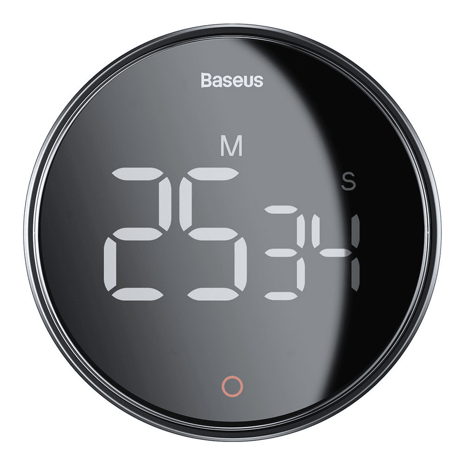 Baseus Heyo Pro Rotary Timer Electronic Timer Gray (FMDS000013)