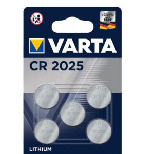 VARTA Lithium Coin CR2025 - (5 pcs)