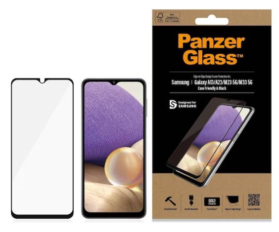 PanzerGlass Display protector Case Friendly (1 Piece), Galaxy A13