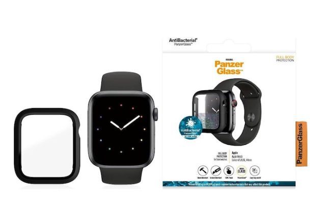 PanzerGlass Screen protector Full Body For Apple Watch 4/5/6/SE 44mm - Black