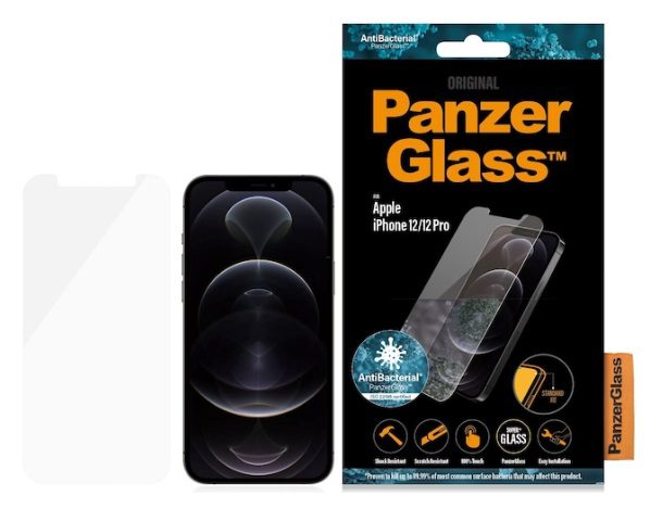 PanzerGlass Screen Protector (1 Piece), iPhone 12, iPhone 12 Pro