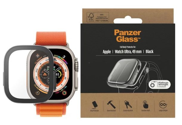 PanzerGlass Screen Protector Full Body Apple Watch Ultra (49 mm) Black
