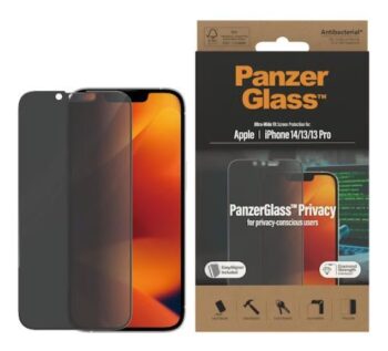 PanzerGlass Ultra-Wide Fit Privacy (1 Piece), iPhone 14, iPhone 13 Pro, iPhone 13