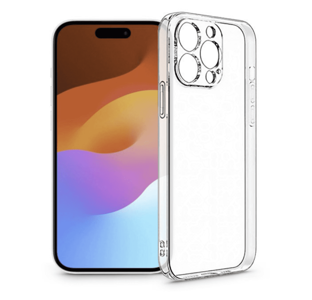 Transparent Hard Case for iPhone 15 Pro Max