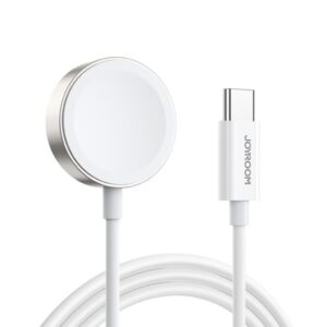 S-IW004 Type-C to iP Smart Watch Magnetic Charging Cable 1.2m-White