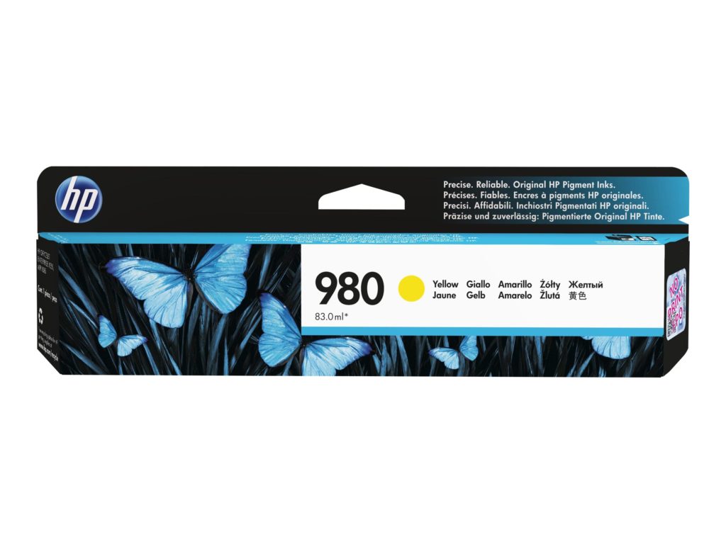 D8J09A HP 980 Original Tintenpatrone - Yellow