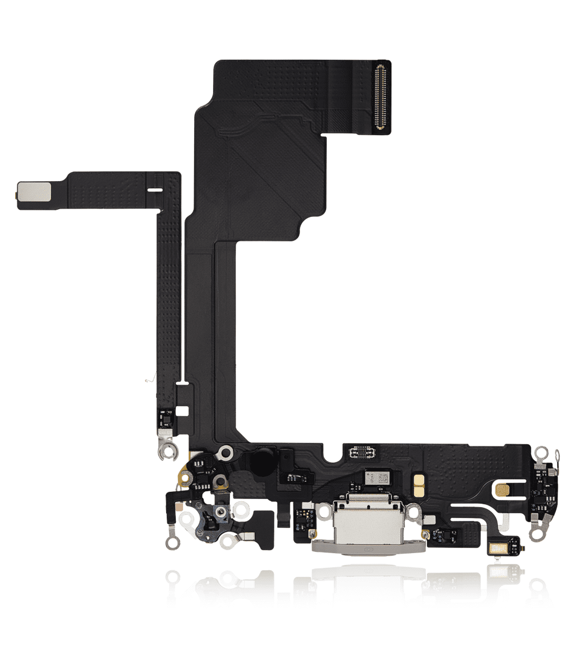 Charging Port Flex Cable for iPhone 15 Pro (White Titanium)