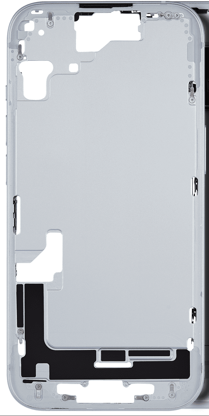 Middle Frame for iPhone 15 Plus (Blue)