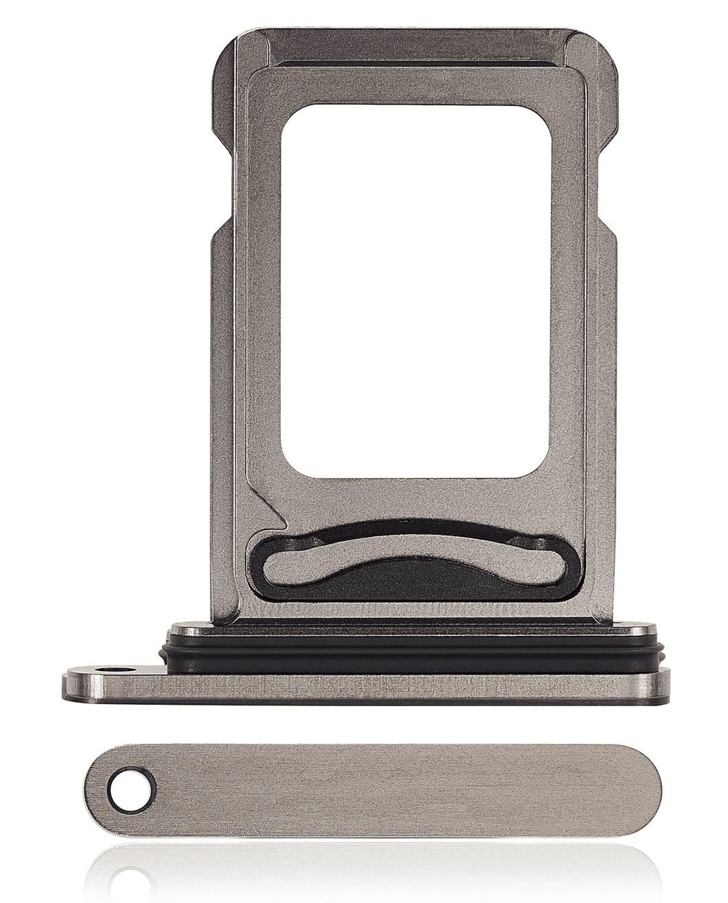 Sim Card Tray for iPhone 15 Pro / 15 Pro Max (Black Titanium)