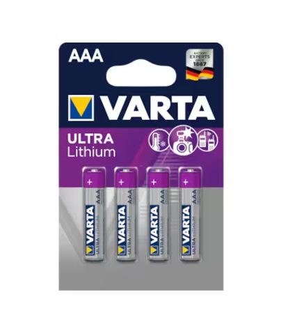 VARTA Ultra Lithium 6103 AAA - (4 pcs)
