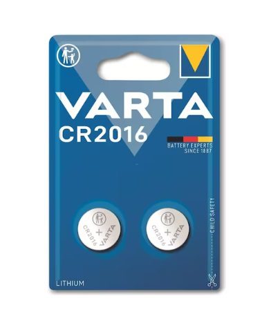 VARTA Lithium 6016 CR2016 - (2 pcs)