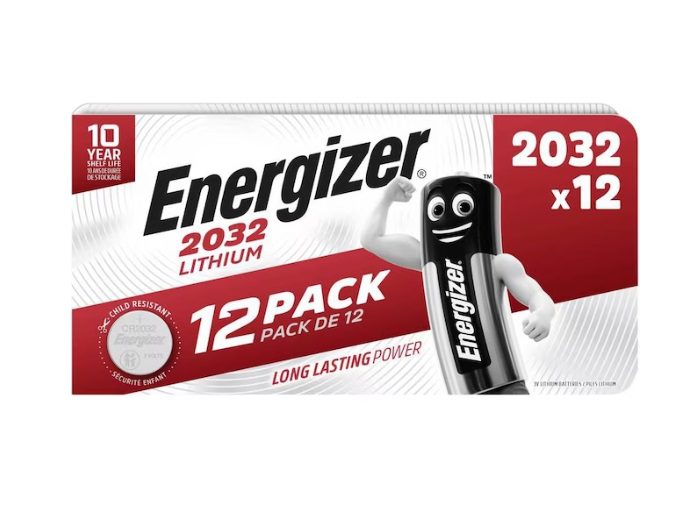 ENERGIZER Lithium CR2032 - (12 pcs)