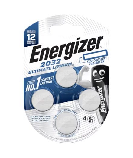 ENERGIZER Ultimate Lithium CR2032 - (4 pcs)