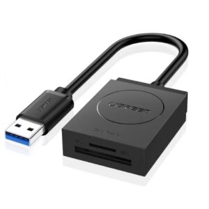 UGREEN 2-In-1 USB 3.0 A Card Reader - 15cm without OTG