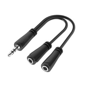 Hama Audio splitter, 3.5mm jack plug - 2x 3.5mm jack socket, stereo Audio Splitter