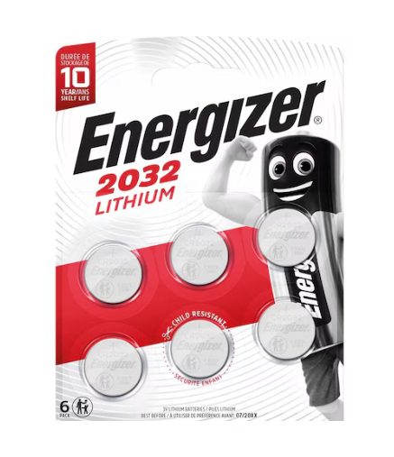 ENERGIZER Lithium CR2032  - (6 pcs)
