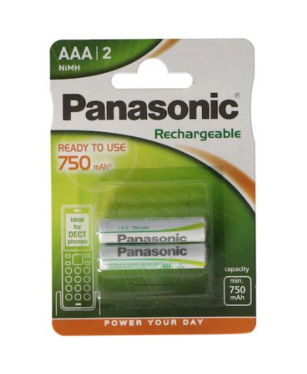 PANASONIC R2U P03 AAA 750mAh - (2 pcs)