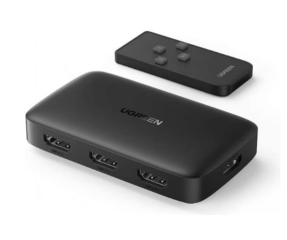 UGREEN HDMI Switcher 3 In 1 Out 4K@30HZ