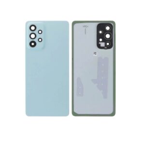 Back Cover Glass With Camera Lens For Samsung Galaxy A73 5G - Mint