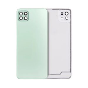 Back Cover Glass With Camera Lens For Samsung Galaxy A22 5G - Green