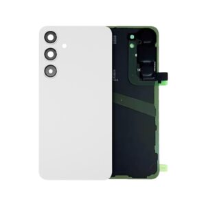 Back Cover Glass With Camera Lens For Samsung Galaxy S24 (Marble Gray)