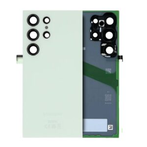 Back Cover Glass With Camera Lens For Samsung Galaxy S24 Ultra (Jade Green)
