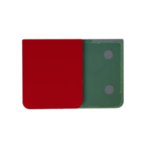 Bottom Back Cover Glass For Samsung Galaxy Z Flip 4 (Red)