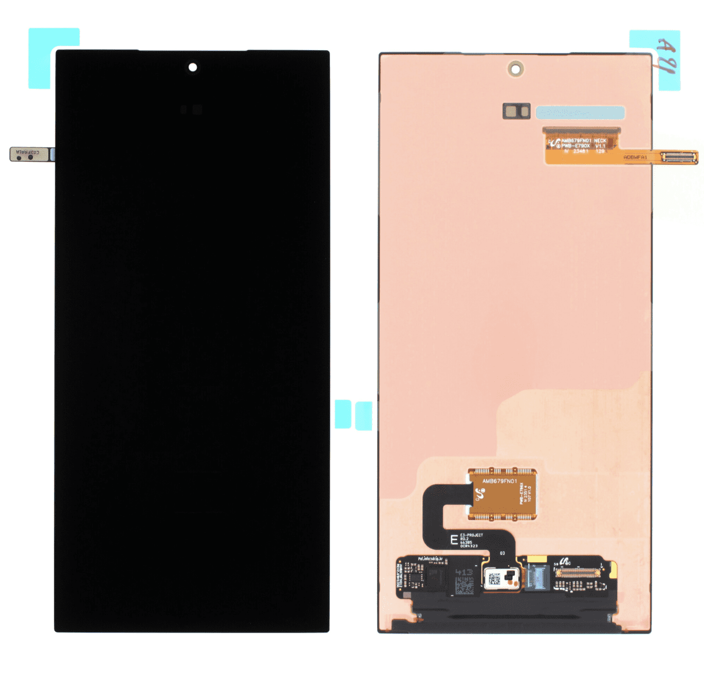 Galaxy S24 Ultra (NO FRAME) OLED Touchscreen - SM-F731 / GH82-33385A (Service Pack)