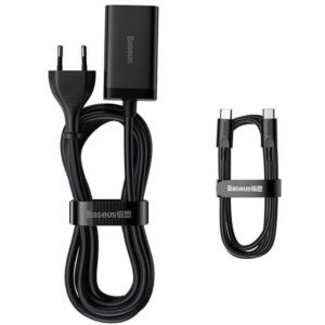 Baseus GaN3 Pro Desktop Fast Charger 2C+2U 65W EU - Black (CCGP040101)