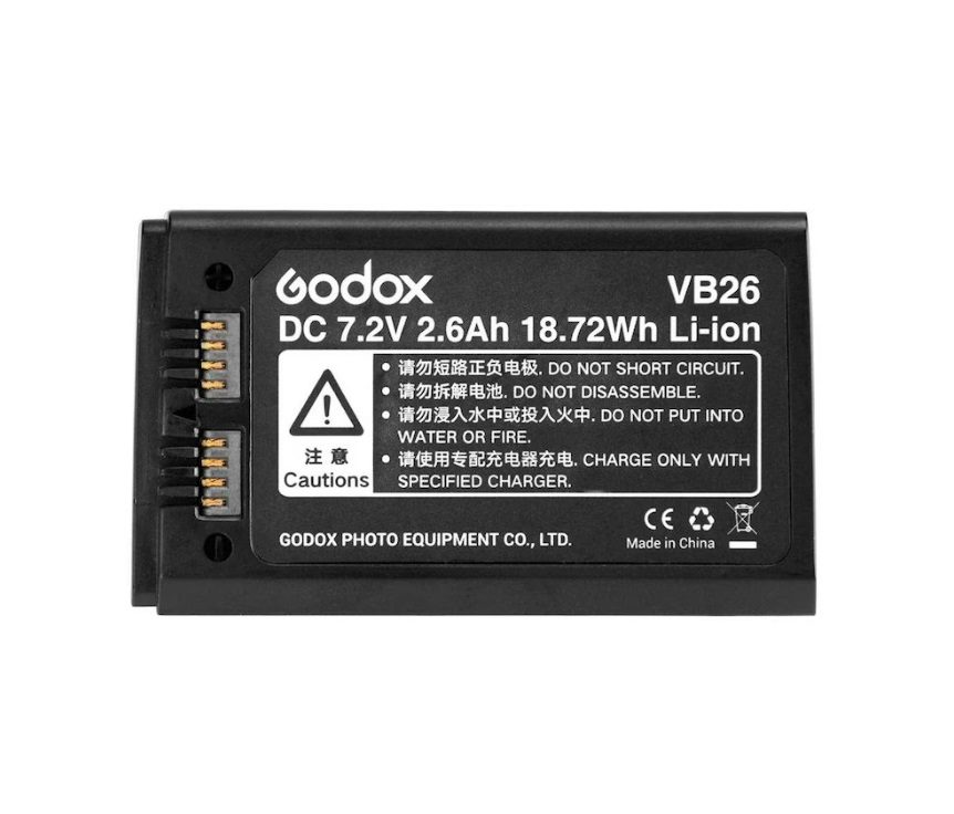 Godox VB-26 Li-Ion Flash battery For V1
