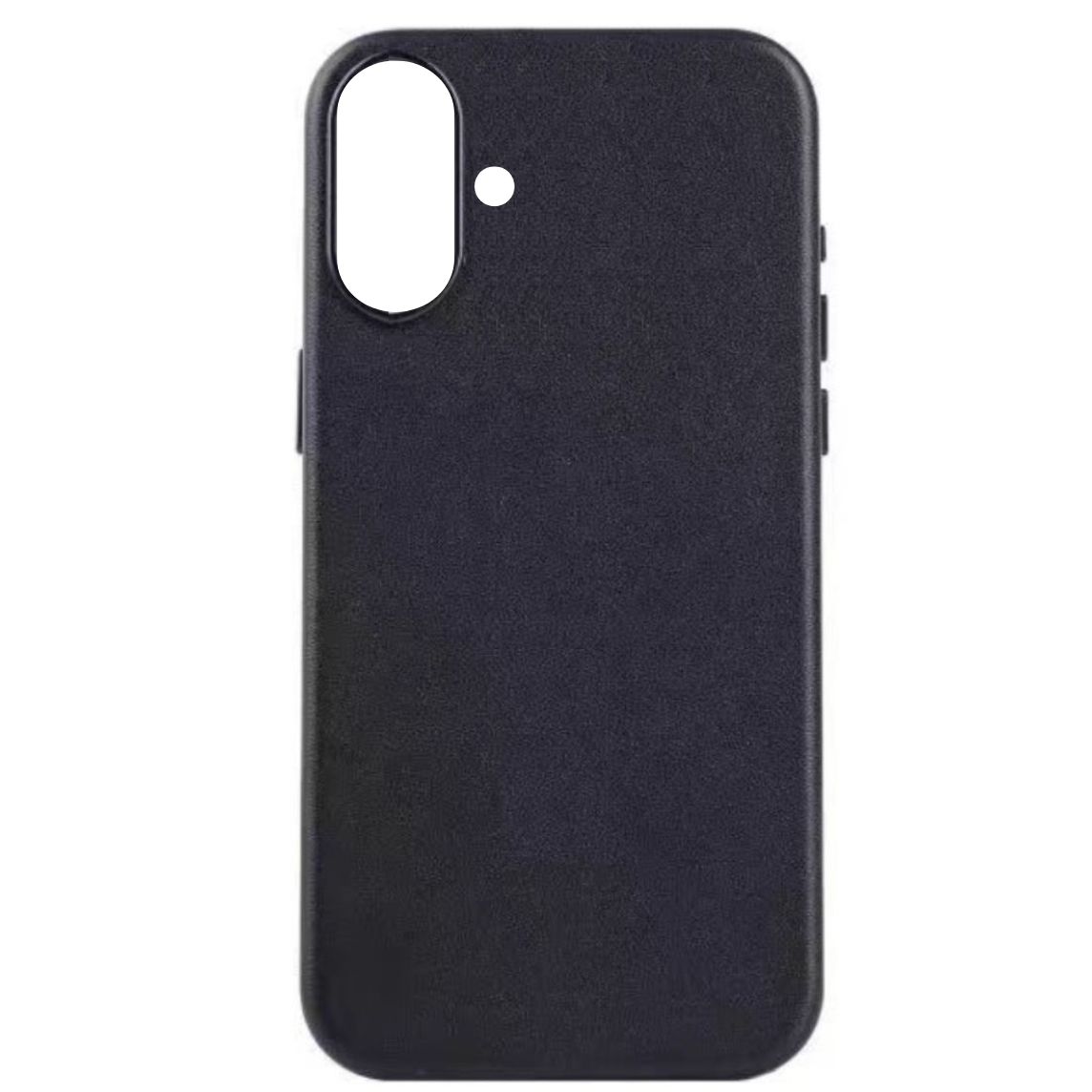 Leather Case For iPhone 16 Plus - Black
