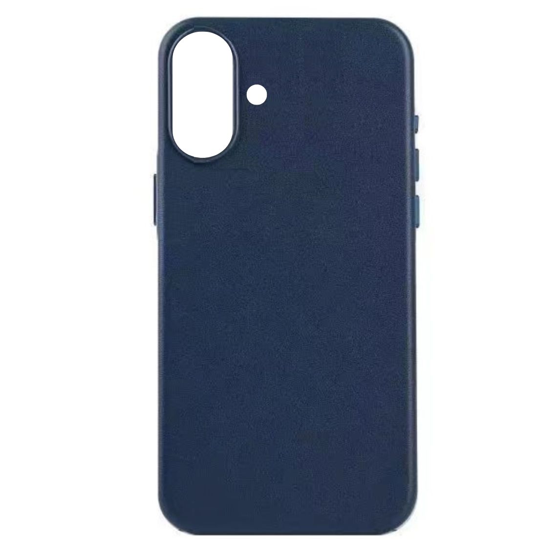 Leather Case For iPhone 16 - Blue