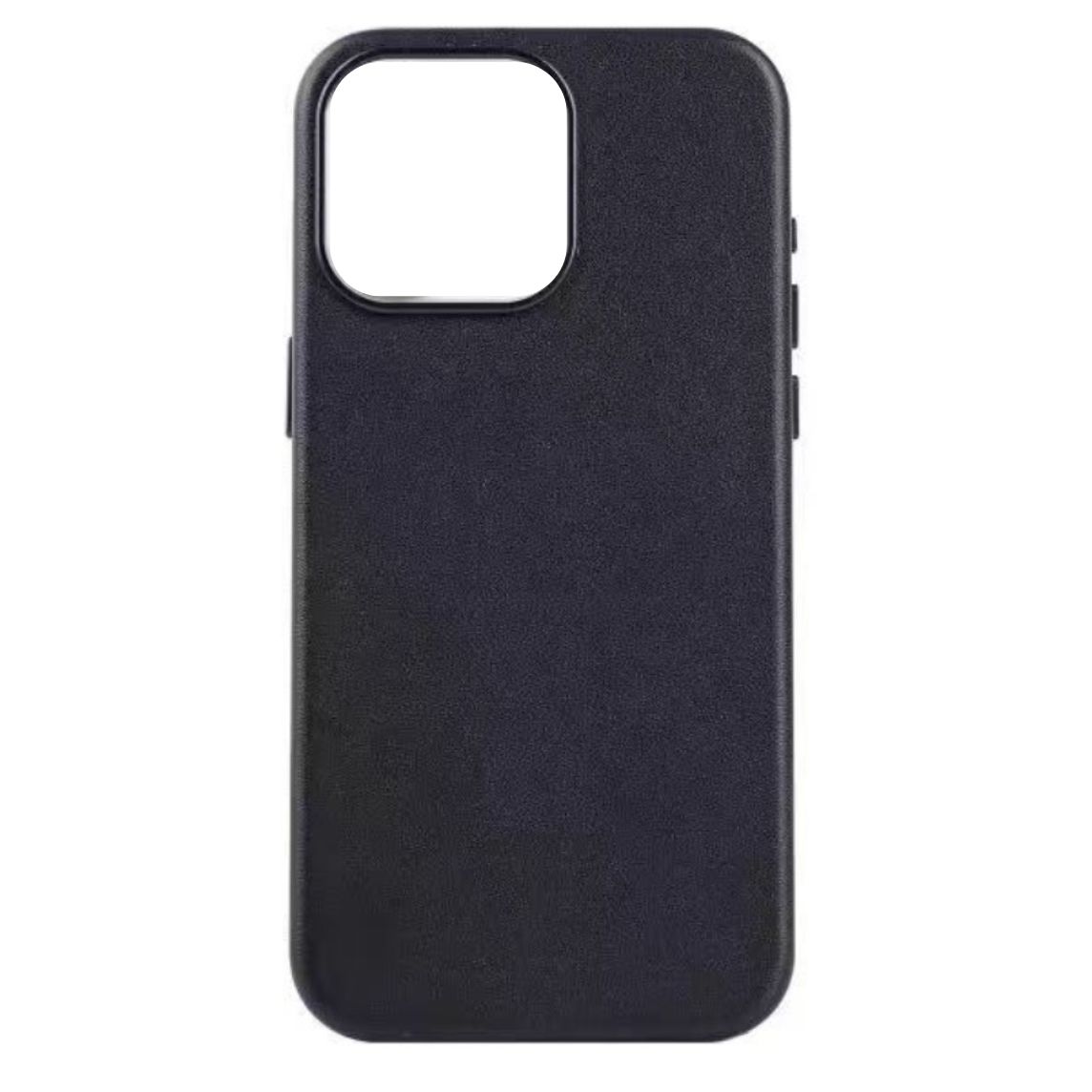 Leather Case For iPhone 16 Pro Max - Black