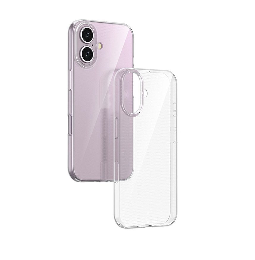 Transparent Soft Case for iPhone 16 Plus