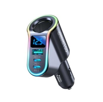 Joyroom 150W 4-in-1 Car Charger Black (JR-CL21)