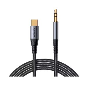 Joyroom Audio-Transfer Series AUX Audio Cable (Type-C to 3.5mm) 1.2m Black (SY-A07)