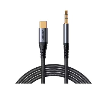 Joyroom Audio-Transfer Series AUX Audio Cable (Type-C to 3.5mm) 1.2m Black (SY-A07)