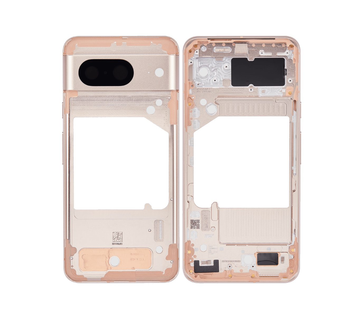 Mid-Frame Housing For Google Pixel 8 (Rose)