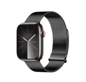 Dux Ducis Milanese Pro Armband 45 mm, 49 mm, 44 mm, 42 mm, Stainless steel, Apple Watch SE (2022/2023), Apple Watch SE, Apple Watch Ultra - Black