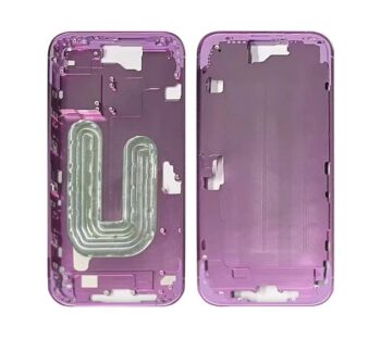 Middle Frame for iPhone 16 Plus (Pink)