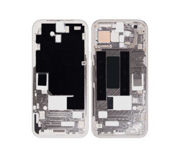 Mid-Frame Housing For Google Pixel 8a (Porcelain)