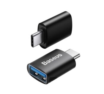 Baseus Ingenuity Series Mini OTG Adaptor Type-C to USB-A 3.1 Black (ZJJQ000001)