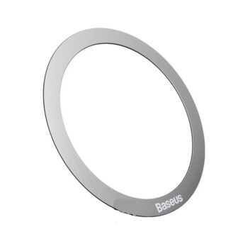 Baseus Halo Series Magnetic Metal Ring (2 pcs) Silver (PCCH000012)