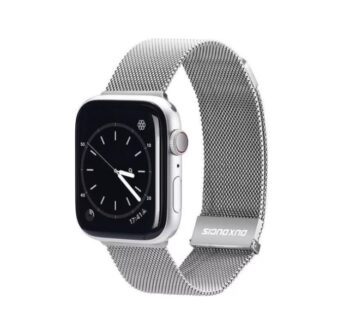 Dux Ducis Pro Bracelet 42 mm, 44 mm, 45 mm, 49 mm, Stainless steel For Apple Watch Series - Silver