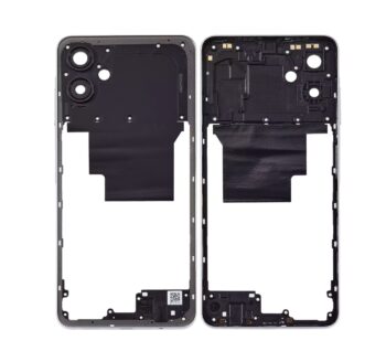 Mid-Frame Housing For Samsung Galaxy A06 (White)