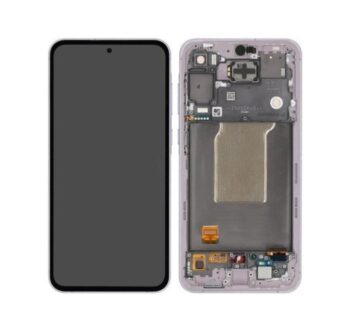 Galaxy A55 5G Lilac OLED Assembly With Frame - SM-A556 / GH82-34305C (Service Pack)