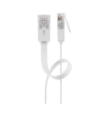 Goobay Network Cable U/UTP CAT6, 1m - White