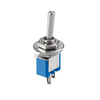 Goobay Subminiature Toggle Switch - Blue