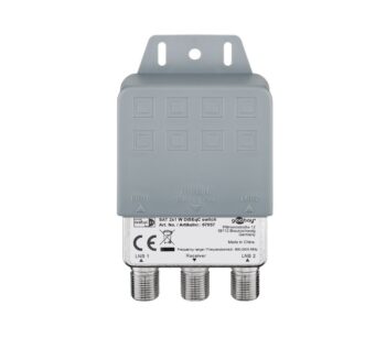 Goobay DiSEqC Switch 2x1 - Silver