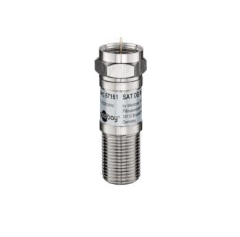 Goobay SAT Attenuator 6 dB Damper - Silver